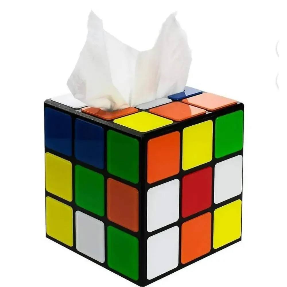 New in Box Magic Cube Tissue Box - Picture 1 of 6